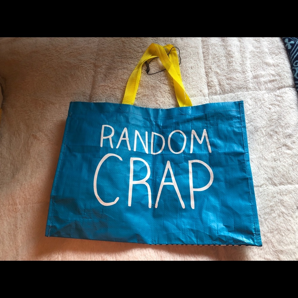 Large reuseable bag-“Random Crap”